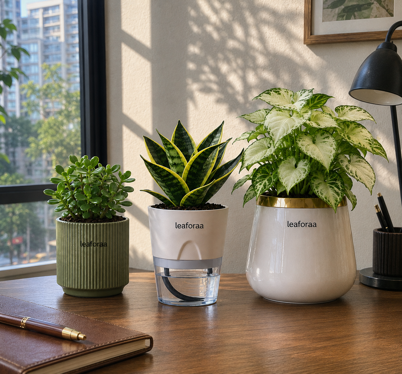 Office Desk Collection — 3 Plant Bundle 💼